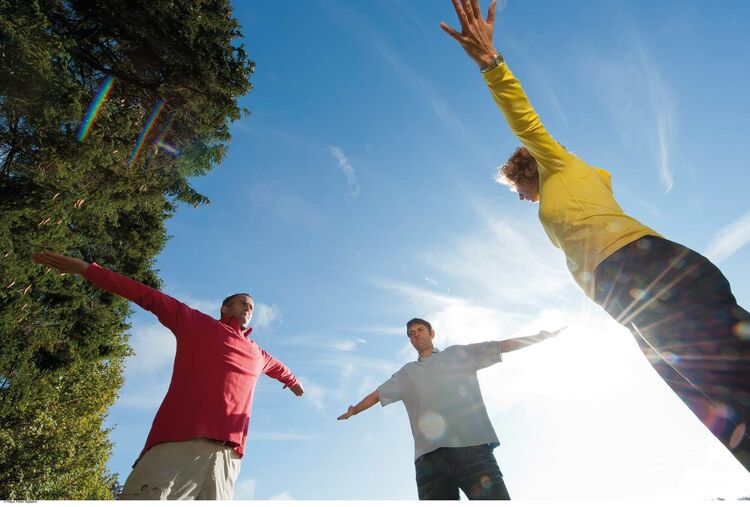 Yoga in der Natur
